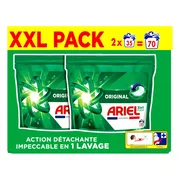 2x Ariel 3in1 Wasmiddel Pods Original 70 stuks