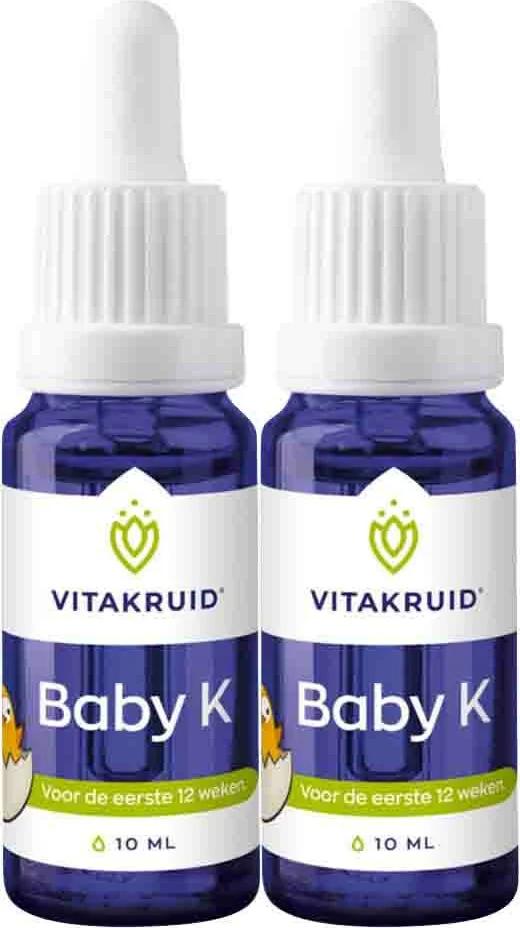 2x Vitakruid Baby Vitamine K 10 ml
