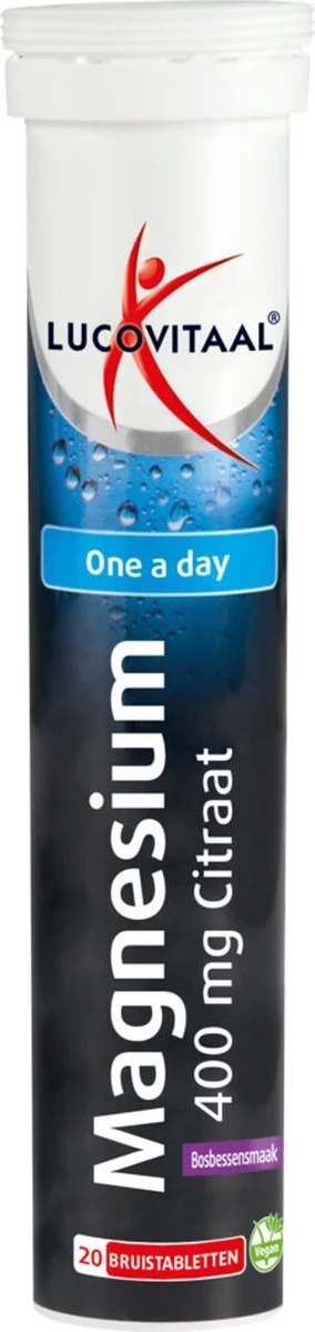 Lucovitaal Magnesium Citraat Bruistabletten 20 tabletten