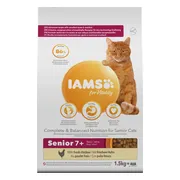 4x IAMS Kat Senior Kip 1,5 kg