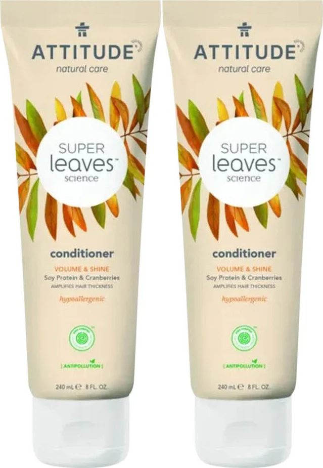 2x Attitude Conditioner Volume Shine Soy Protein & Cranberries 240 ml