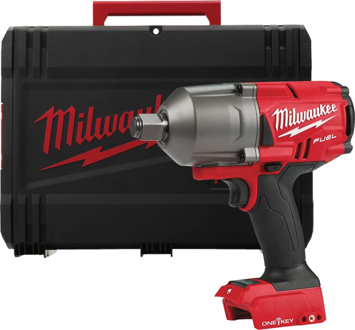 Milwaukee M18 FUEL™ ONEFHIWF34-0X ONE-KEY™ Accu slagmoersleutel 1627Nm 3/4" frictiering 18V Basic Body in HD-Box - 4933459729