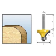 Makita D-11259 Afrondfrees r=12,7 38,1x19,05mm S8