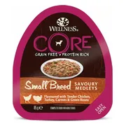 Wellness Core Hondenvoer Small Savoury Medleys Kip - Kalkoen 85 gr