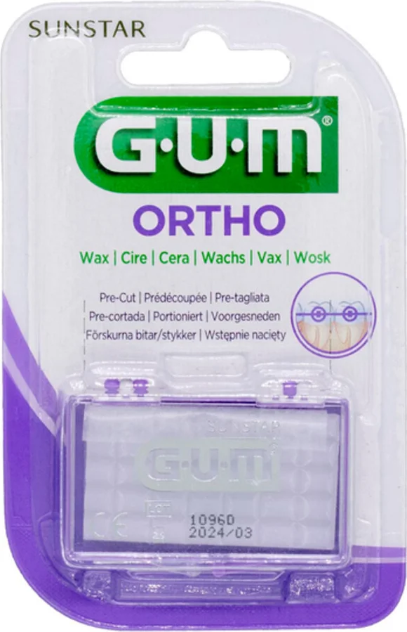 4x GUM Ortho Wax