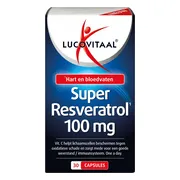 3x Lucovitaal Super Resveratrol 100 mg 30 capsules