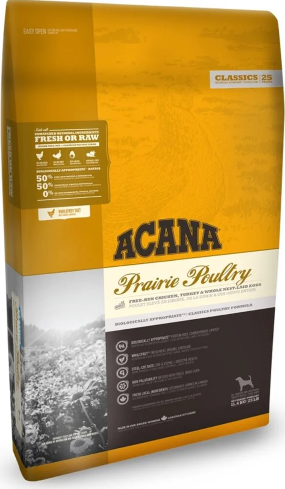 Acana Hondenvoer Classics Prairie Poultry 9,7 kg