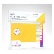 Gamegenic - Sleeves Matte Prime Yellow (100 Sleeves)