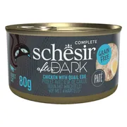 12x Schesir After Dark Paté Kip & Kwartelei 80 gr
