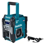 Makita MR004GZ 14,4/18/40V Li-Ion accu bouwradio body - FM/AM - DAB+ - Bluetooth - 230V