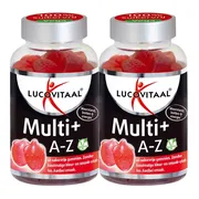 2x Lucovitaal Vitamine Gummies Multi+ A tot Z 60 Gummies
