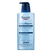 3x Eucerin UreaRepair Wasgel 5% Urea 400 ml
