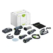 Festool ETSC 125 3,0 I-Set Accu excenterschuurmachine 18V 3.0Ah in Systainer - 578857