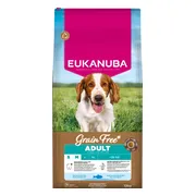 Eukanuba Hondenvoer Droog Grain Free Small/Medium Oceaanvis Adult 12 kg