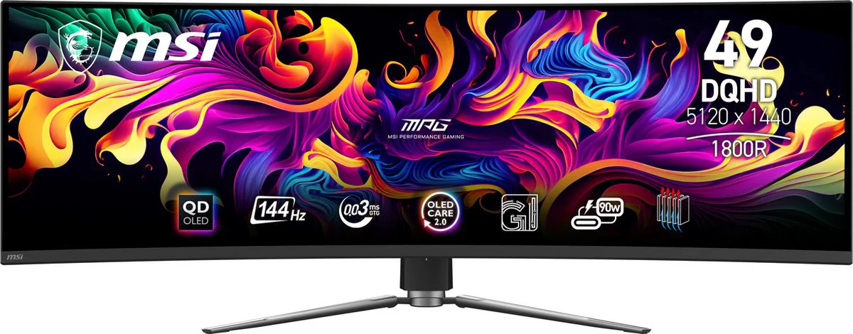 MSI MPG 491CQP QD-OLED Curved