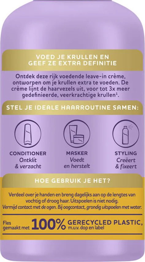 Andrelon Leave-in Haarcrème Perfecte Krul Voedend 200ML