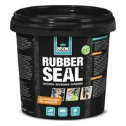 Bison Rubber Seal 750 ml- Rubber coating om oppervlakken waterdicht te maken, dakgoot repareren, binnen en buiten, afdichten, beschermen en repareren, 750 ml pot