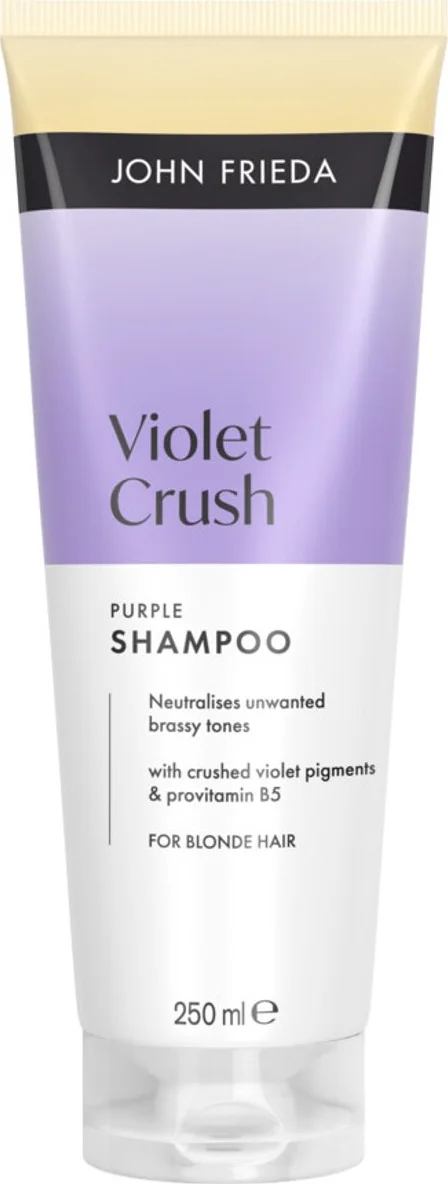 3x John Frieda Violet Crush Purple Shampoo 250 ml