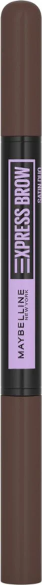 Maybelline Brow Satin Duo Wenkbrauwpotlood en Poeder 04 Dark Brown