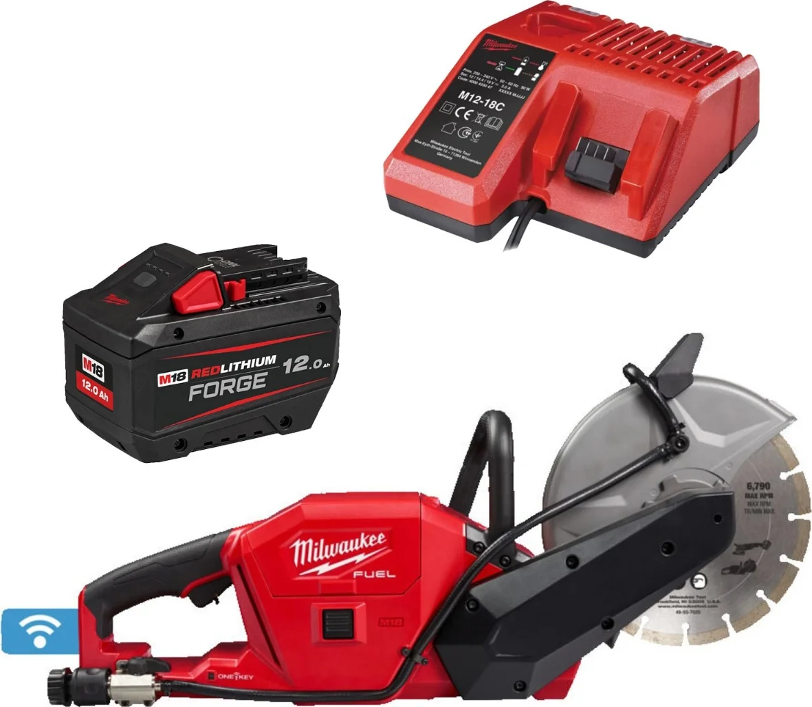 Milwaukee M18 FUEL™ FCOS230-121 Accu doorslijper 230mm 18V 12.0Ah - 4933499175