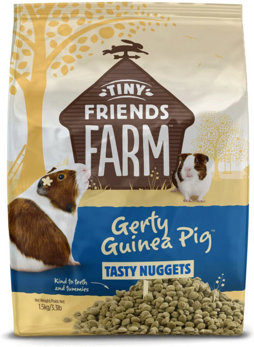 Tiny Friends Farm Gerty Guinea Pig Tasty Nuggets 1,5 kg