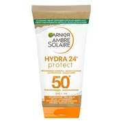 Garnier Ambre Solaire Hydra 24 Zonnebrandmelk SPF 50 Reisformaat 50 ml