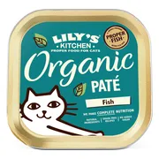 Lily's Kitchen Kattenvoer Nat Organic Paté Vis 85 gr