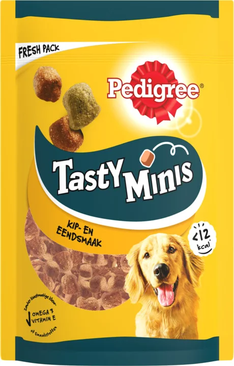 Pedigree Pedigree Hondensnacks Tasty Mini's Chewy Cubes 130 gr