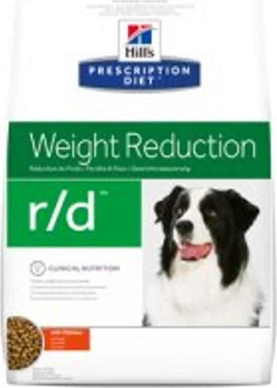 Hill's Prescription Diet r/d Weight Reduction Hondenvoer Droog Kip 4 kg