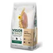 Vigor & Sage Hondenvoer Small Well-Being Ginseng 6 kg