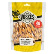 Voskes Hondensnack Rawhide Sticks Kip - Rund 400 gr