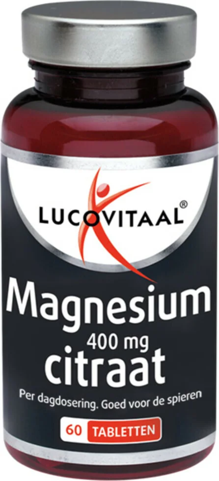 3x Lucovitaal Magnesium Citraat 400mg 60 tabletten