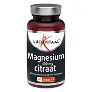 3x Lucovitaal Magnesium Citraat 400mg 60 tabletten