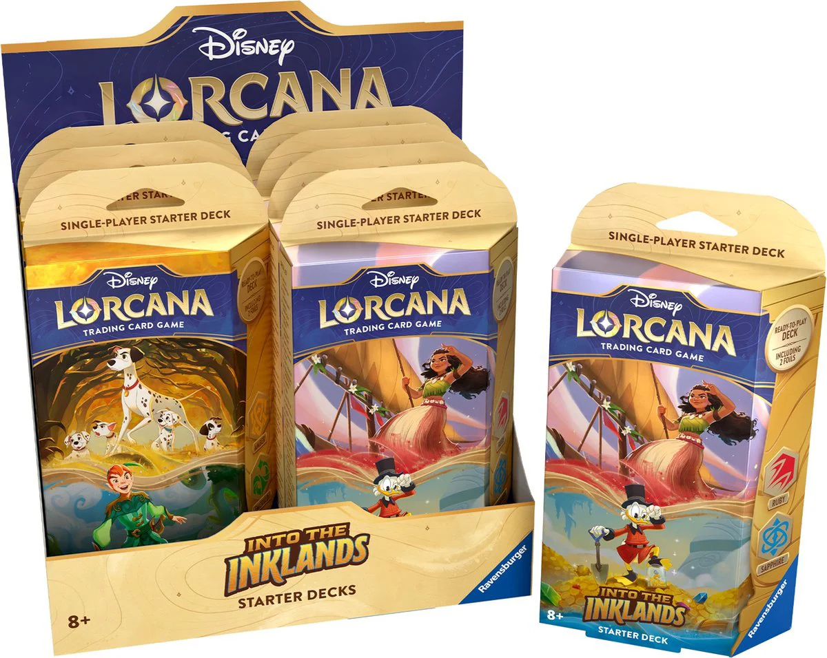 Disney Lorcana Into the Inklands Booster Display