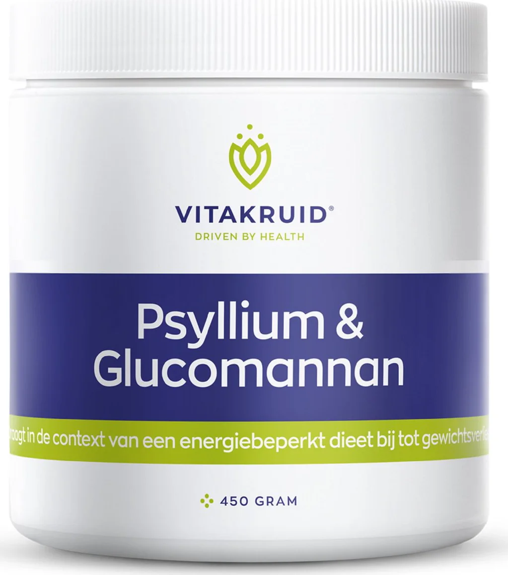 Vitakruid Psyllium & Glucomannan 450 gr