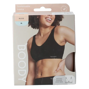 Boody Padded Shaper Crop Bra Nude XL