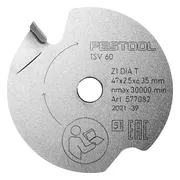 Festool DIA 47x6,35x2,5mm T1 Voorritszaagblad universeel - 577082