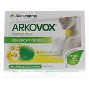 Arkovox Menthol & Eucalyptus Pastilles 8ST