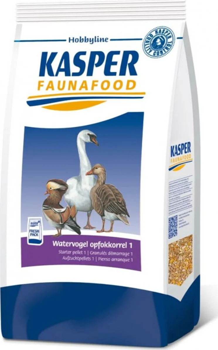 3x Kasper Faunafood Watervogel Opfokkorrel 1 4 kg