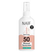 Naif Baby & Kids Minerale Zonnebrand Spray 0% parfum SPF 50 100 ml