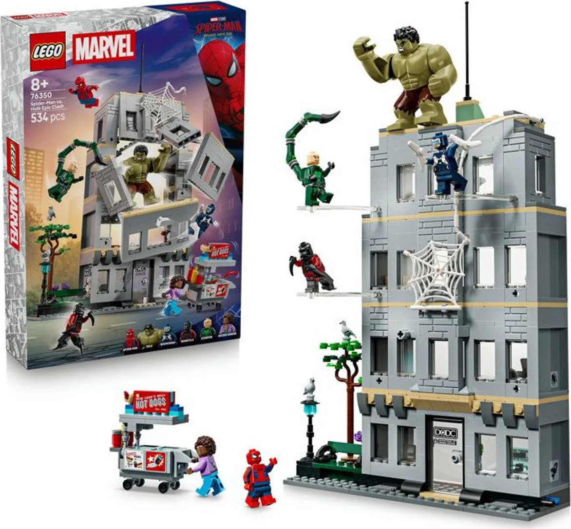 LEGO Marvel Spider-Man vs. Hulk ultieme confrontatie 76350
