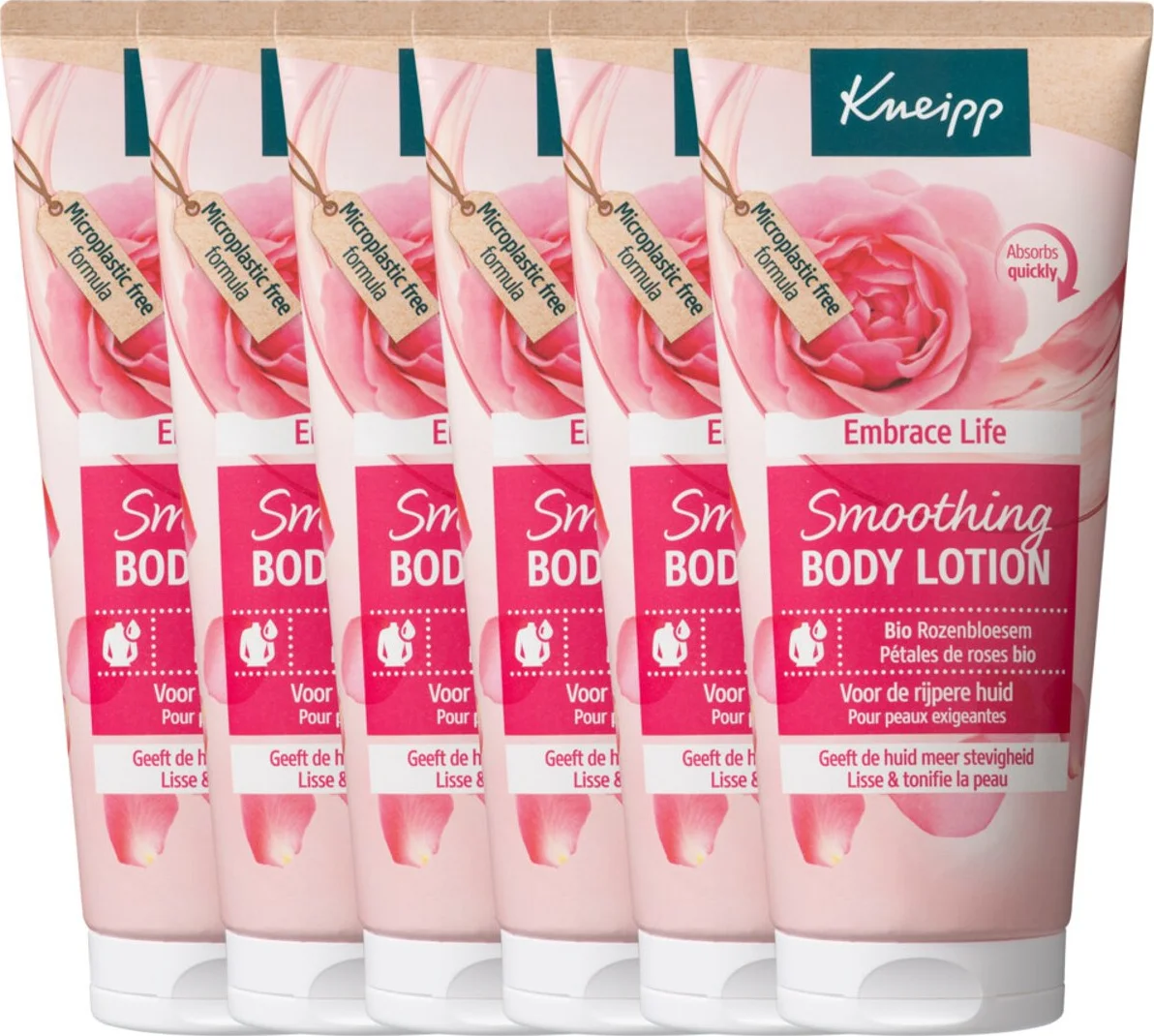 6x Kneipp Bodylotion Embrace Life 200 ml
