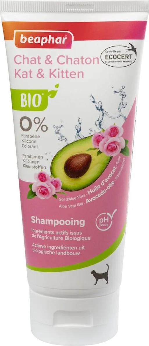 Beaphar Bio Shampoo Tube Kat Kitten 200 ml
