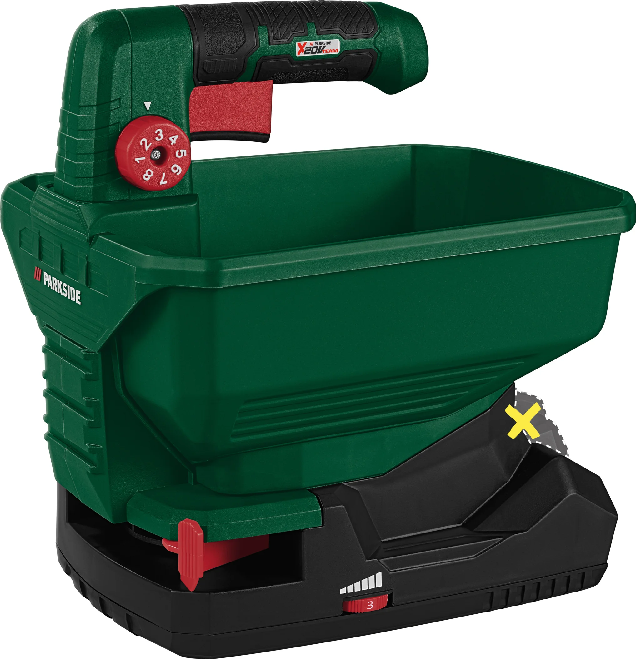 PARKSIDE Accu-handstrooier 20 V zonder accu en lader