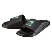 PARKSIDE Heren badslippers, Fan Edition (Zwart, 45)
