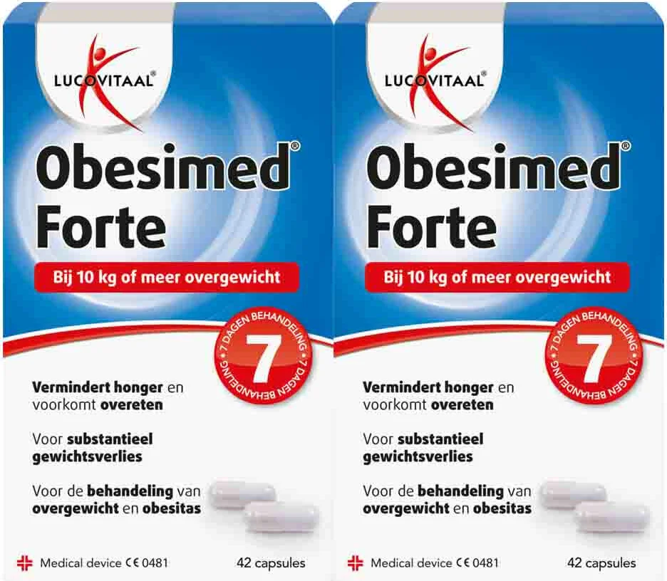 2x Lucovitaal Obesimed Forte 42 capsules