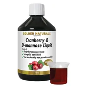 Golden Naturals Cranberry D Mannose Liquid 500 ml