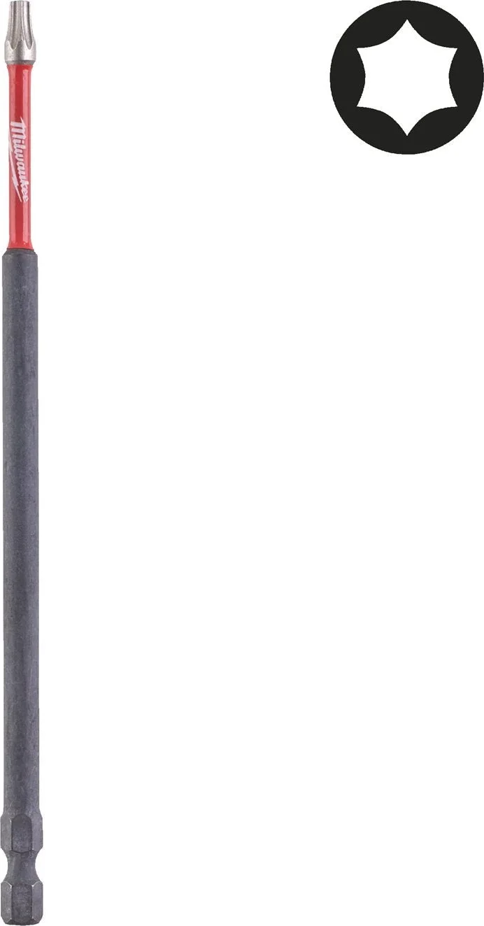 Milwaukee SHOCKWAVE™ IMPACT DUTY schroefbit TX20 x 150mm VE=1 - 4932471573