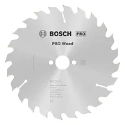 Bosch Professional Cirkelzaagblad PRO Wood | Ø 160 x 1,8 x 20mm 24T - 2608641171