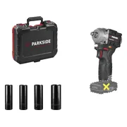 PARKSIDE PERFORMANCE Accu-slagmoersleutel 12 V 300 Nm, zonder accu en lader, incl. doppenset